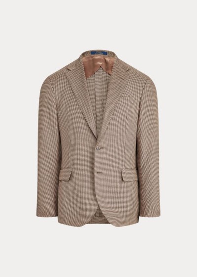 Polo Ralph Lauren Polo Houndstooth Blazer Herre Danmark (GBAPD9412)